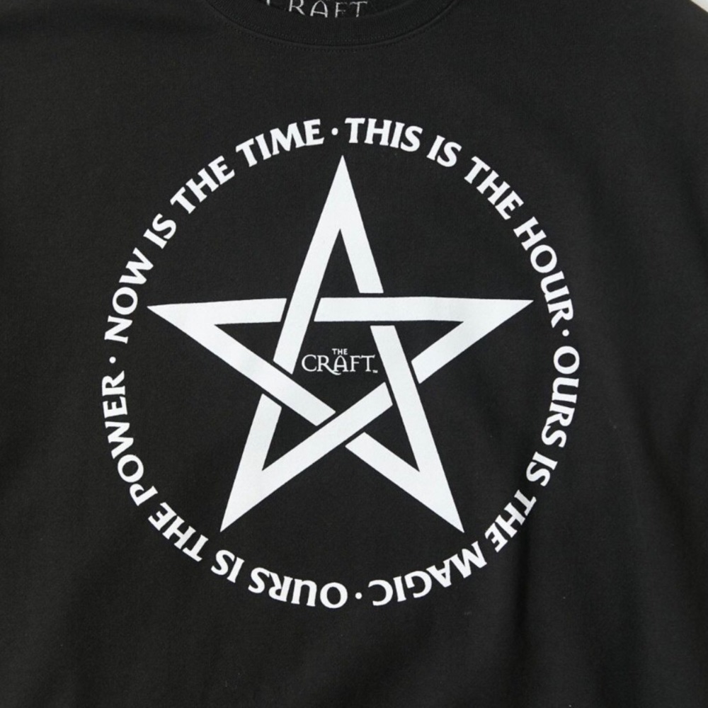 Urban Outfitters The Craft Ours is the Power Pullover Sweatshirt Crew Neck NEW - Picture 2 of 3
